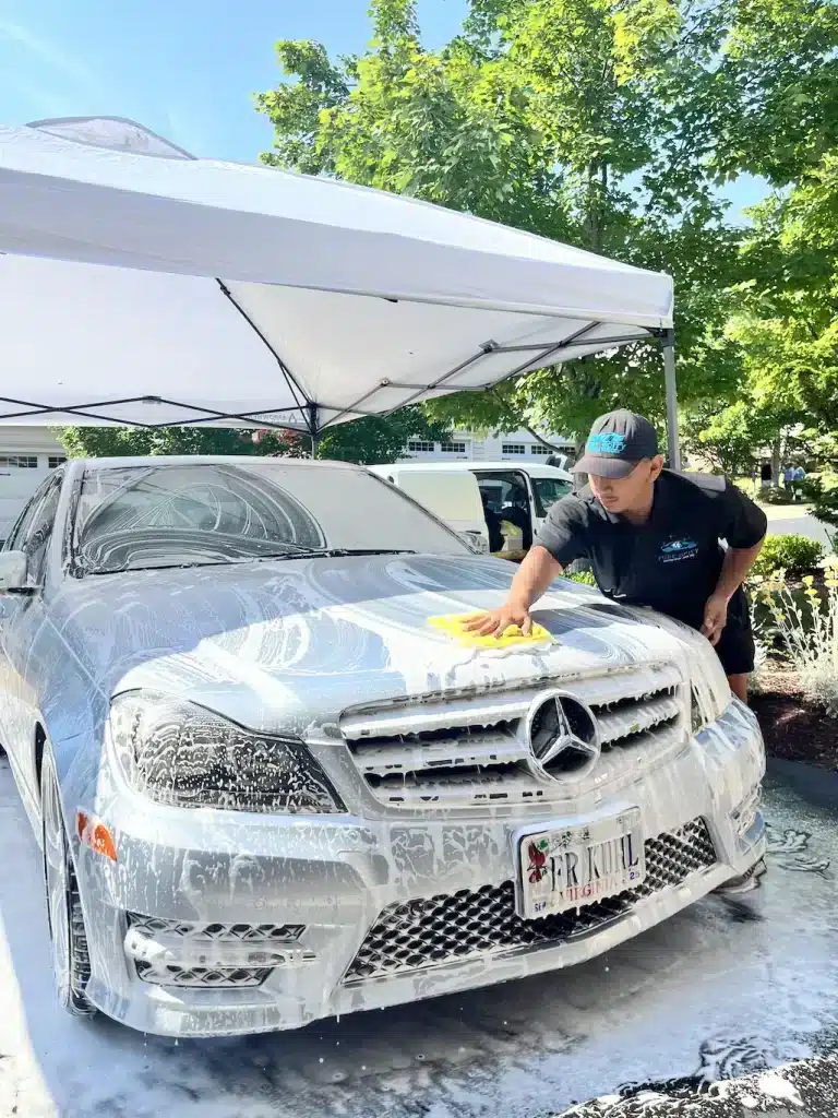 mercedes exterior detail