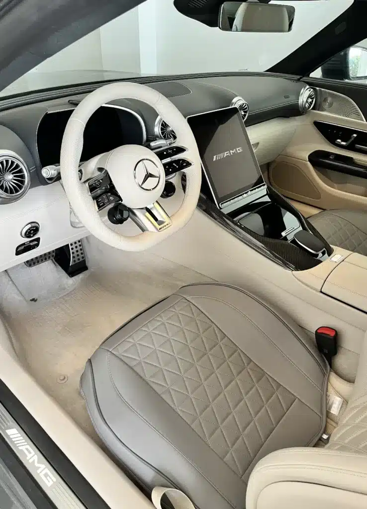 mercedes amg interiorr