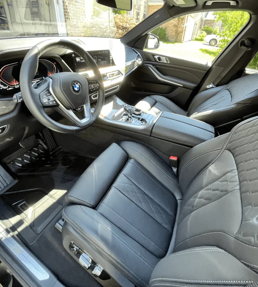 BMW Interior Detail Front Seat