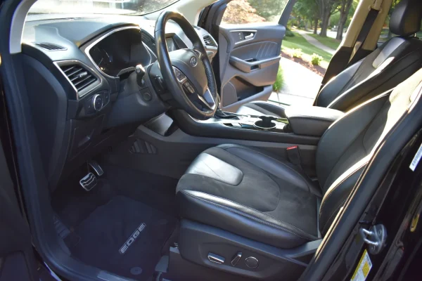 Interior Detail Black Ford