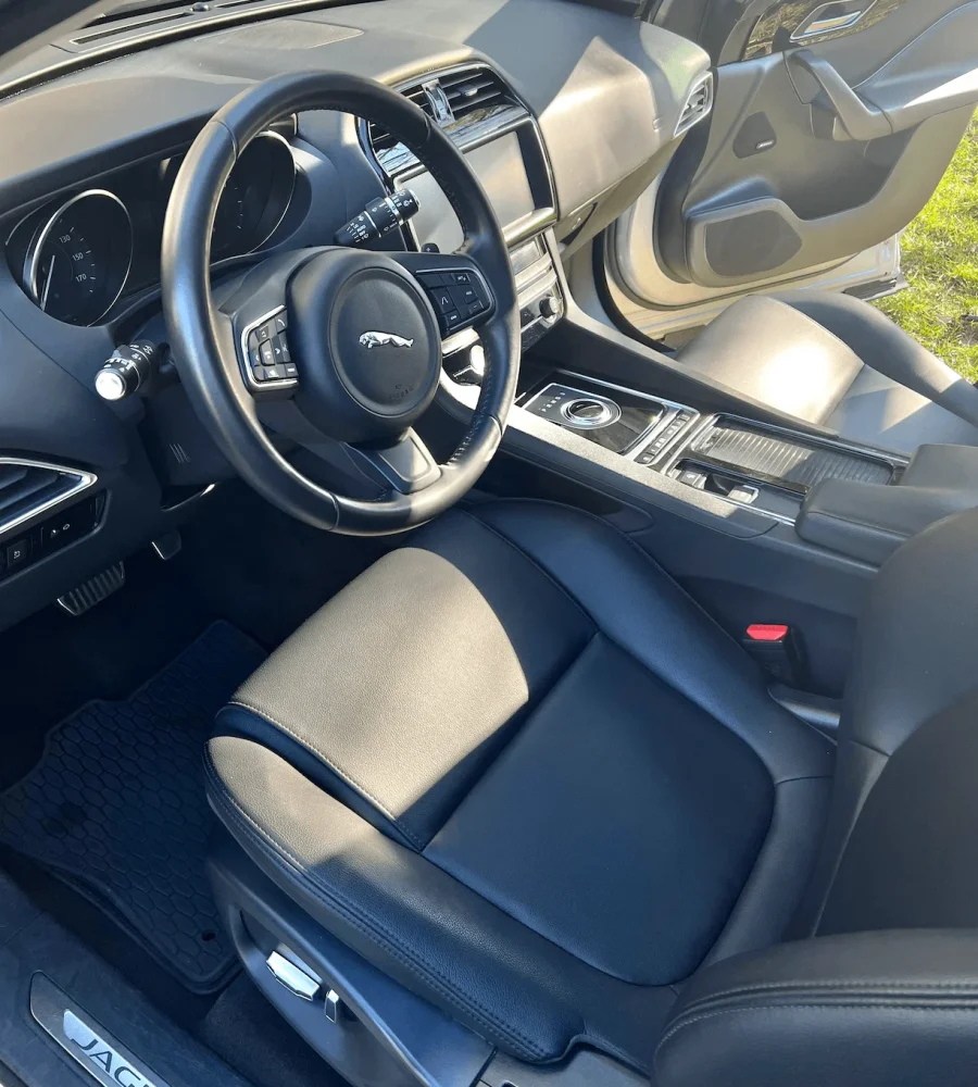 Jaguar interior detail