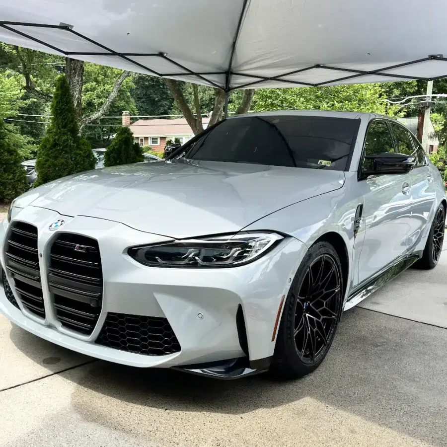 bmw m3 grey exterior detail