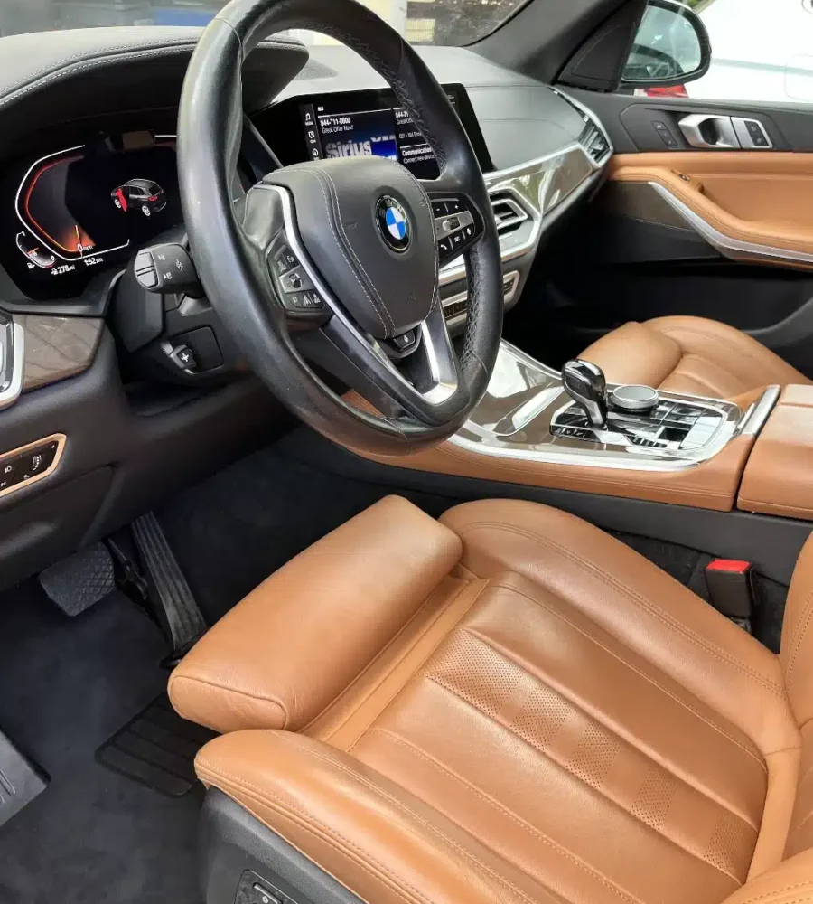 bmw x5 interior detail