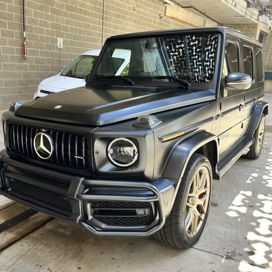 mercedes g wagon car detailing