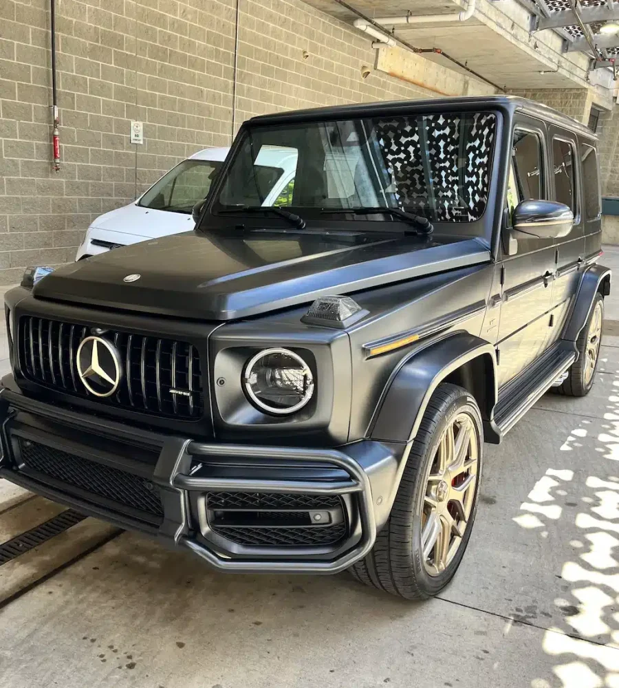 mercedes g wagon car detailing